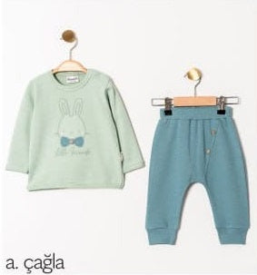 Ensemble 2 Pièces Bébé Fille