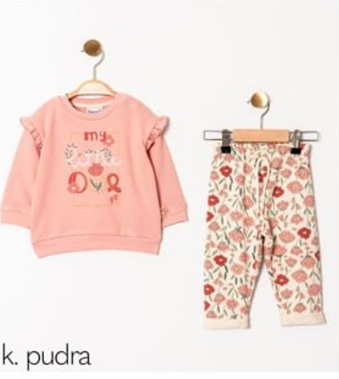 Ensemble 2 Pièces Bébé Fille