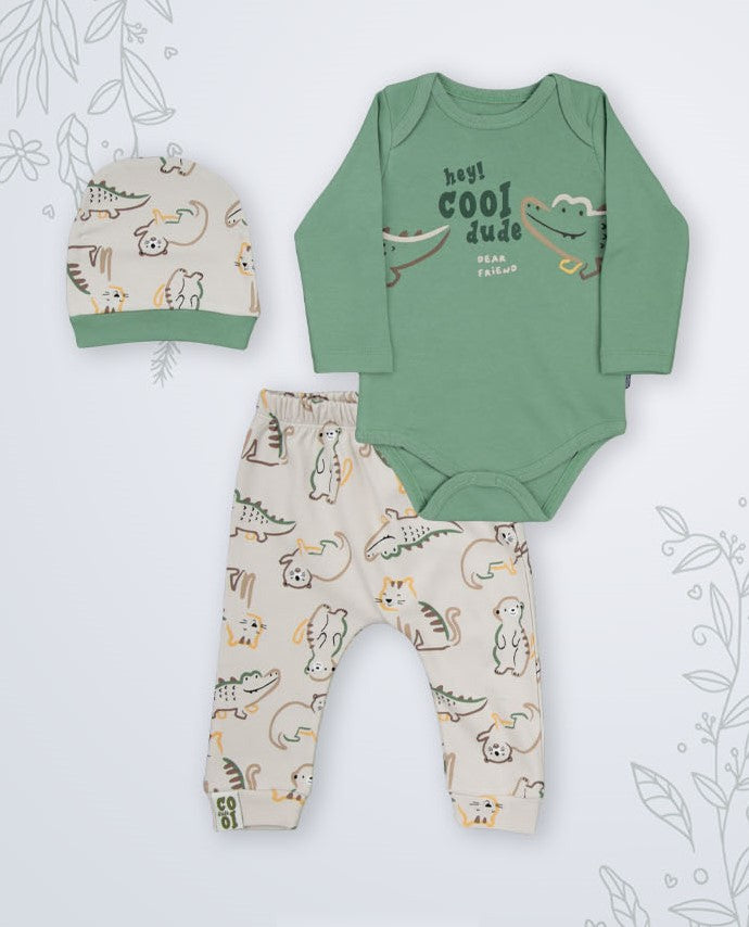 Ensemble de 3 pièces en Coton