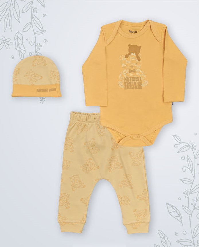 Ensemble de 3 pièces en Coton - Bear