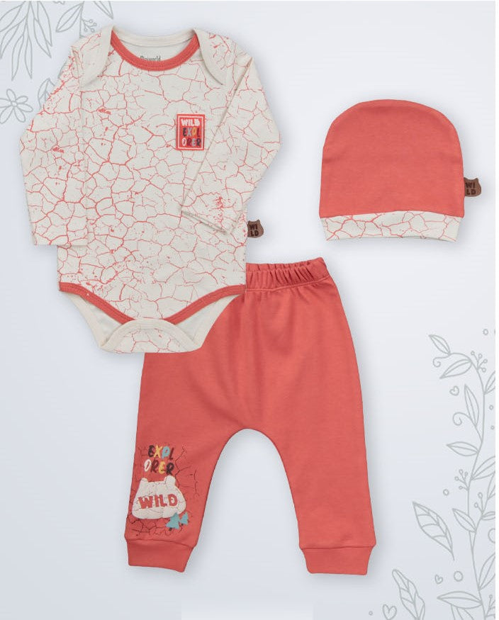 Ensemble de 3 pièces en Coton