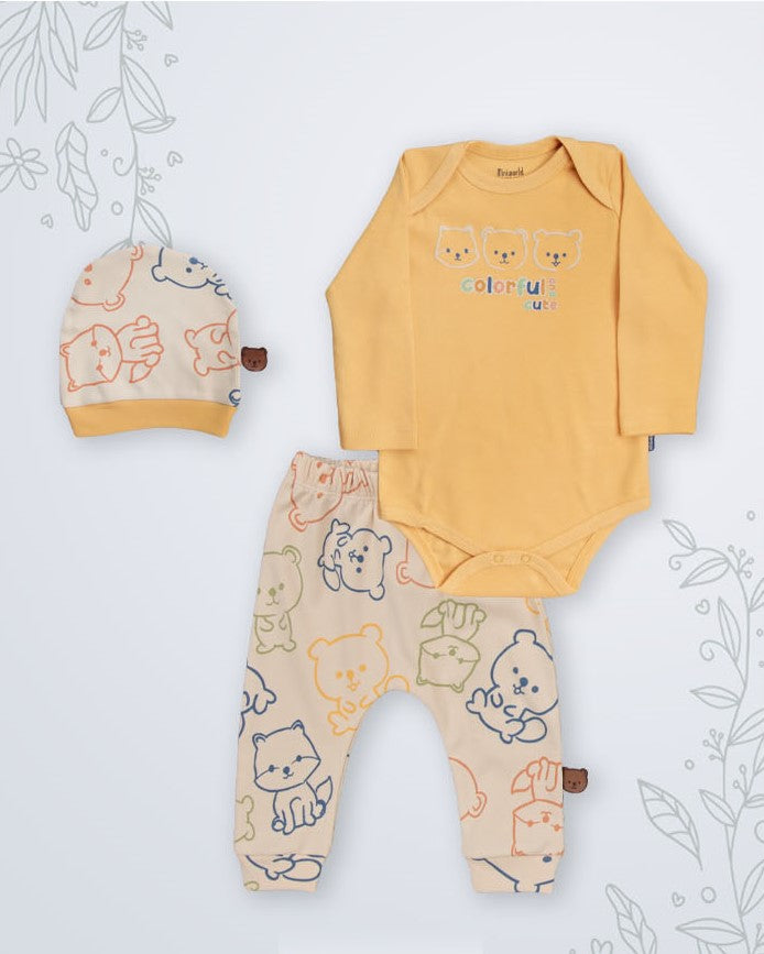 Ensemble de 3 pièces en Coton
