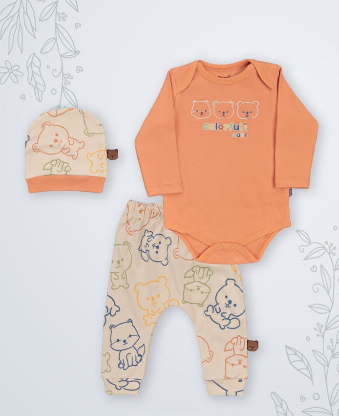 Ensemble de 3 pièces en Coton