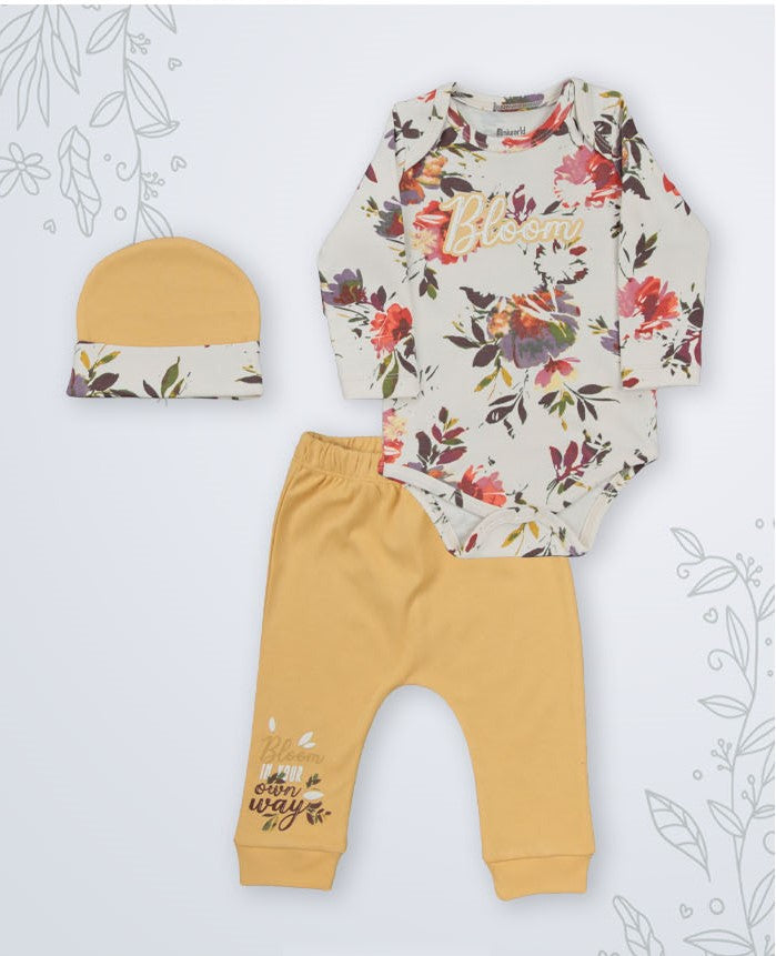 Ensemble de 3 pièces en Coton