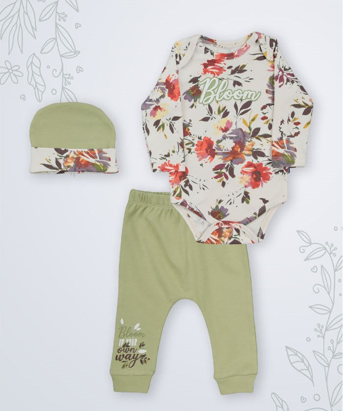 Ensemble de 3 pièces en Coton - Bloom