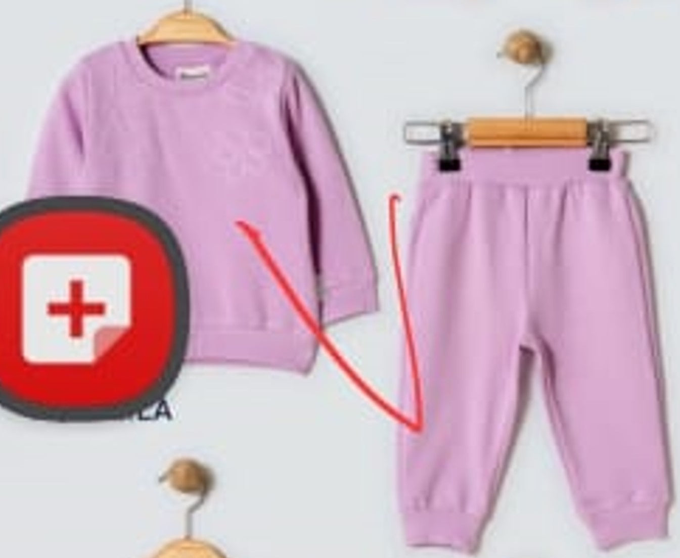 Ensemble 2 Pièces Bébé Fille