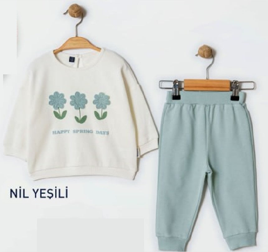 Ensemble 2 Pièces Bébé Fille