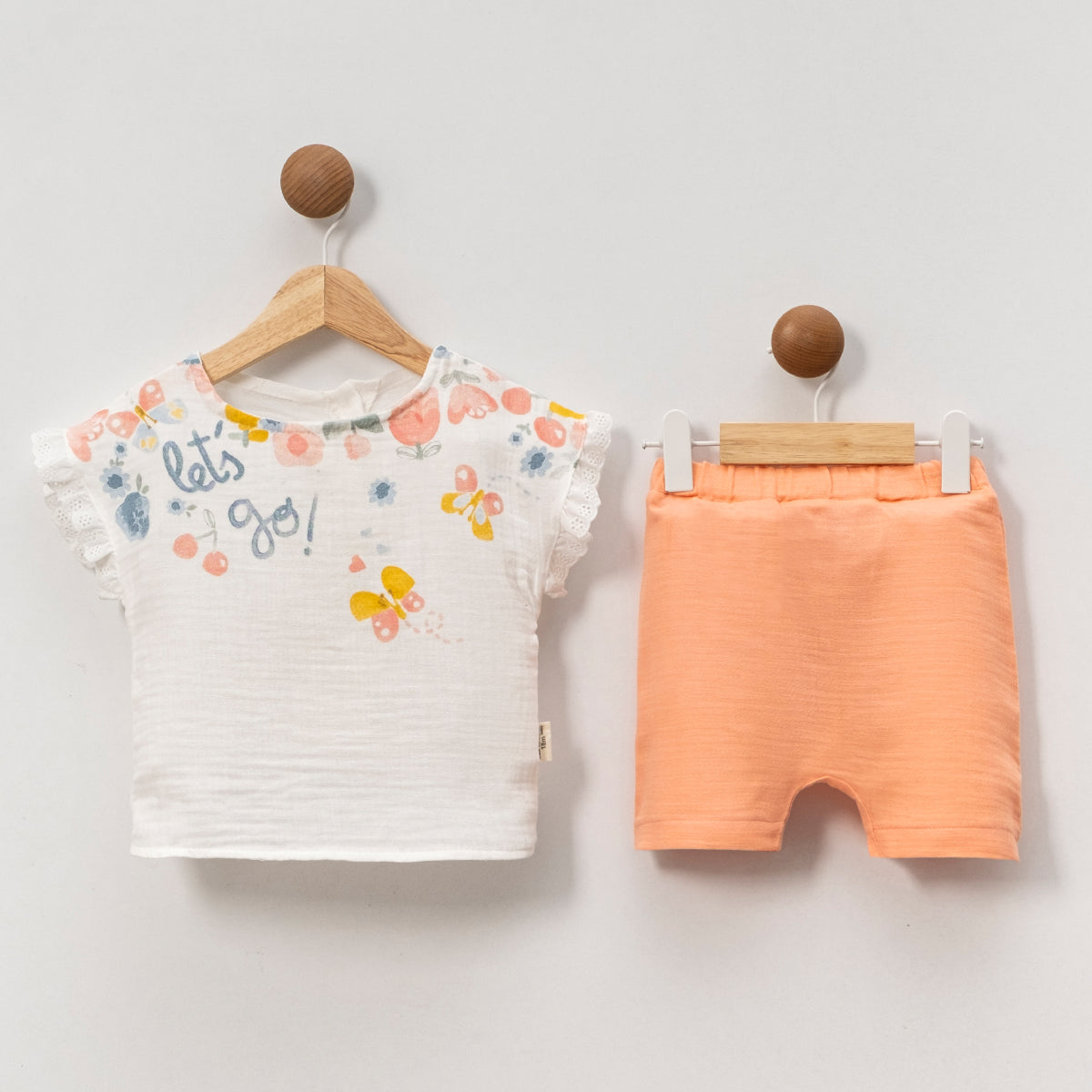 Ensemble Bébé Fille 2 Pièces – Haut et Short