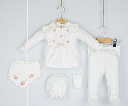 Ensemble de naissance de 5 pièces pour fille - pack de naissance