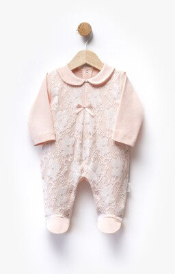Combinaison en dentelle pour bébé fille