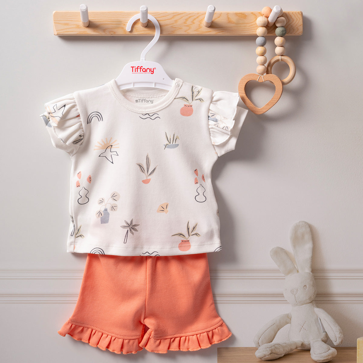 Ensemble Bébé Fille 2 Pièces – Haut et Short