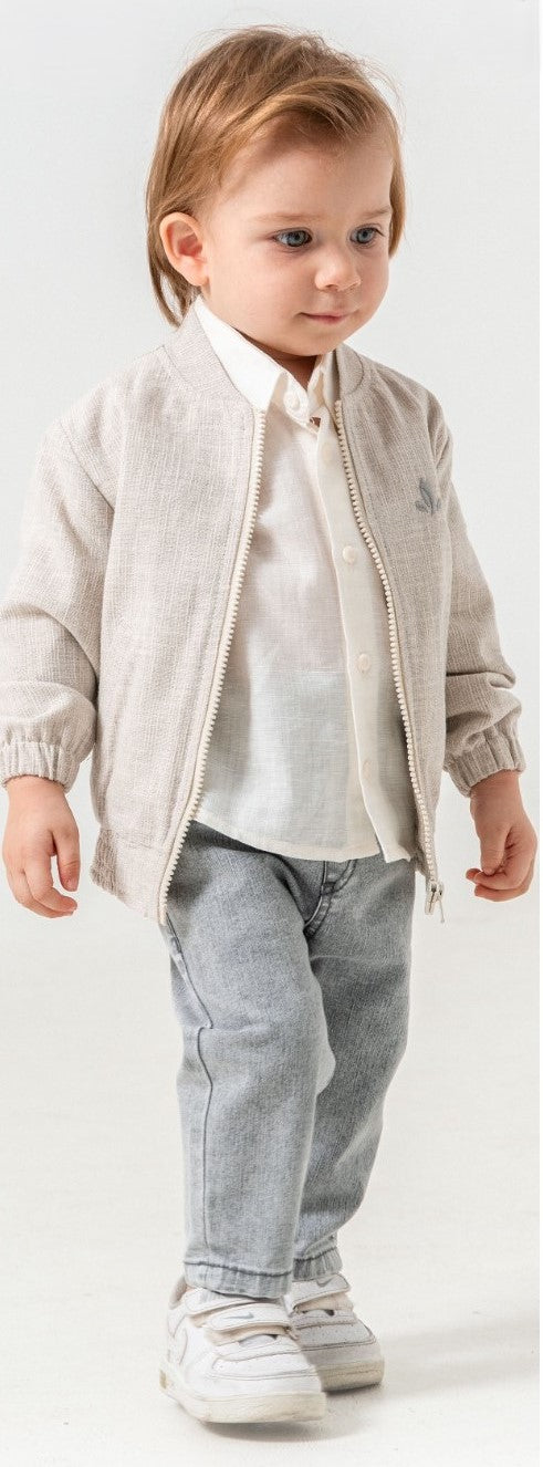 Ensemble veste et jeans - luxe - العيد