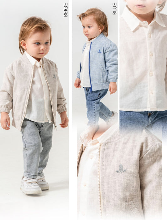 Ensemble veste et jeans - luxe - العيد