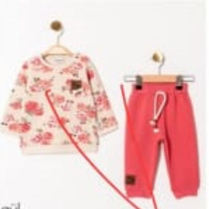 Ensemble 2 Pièces Bébé Fille