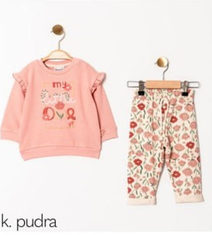 Ensemble 2 Pièces Bébé Fille