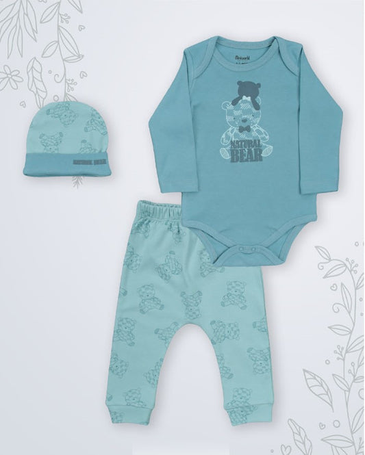 Ensemble de 3 pièces en Coton - Bear