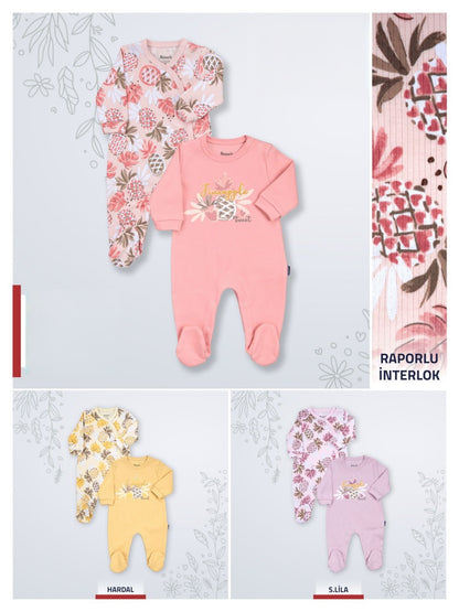 Lot de 2 Grenouillères en Coton