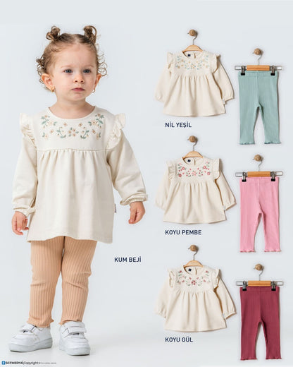 Ensemble 2 Pièces Bébé Fille