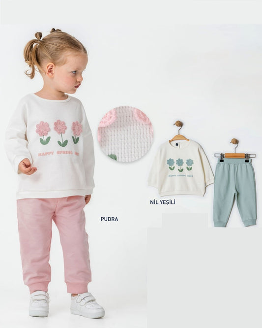 Ensemble 2 Pièces Bébé Fille