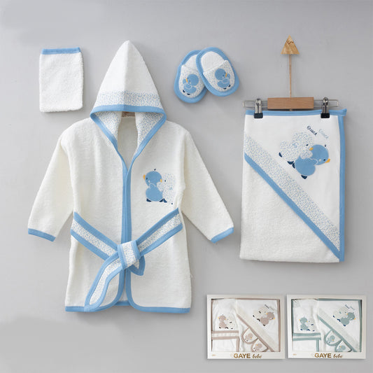 ENSEMBLE PEIGNOIR UNISEXE - CANARD