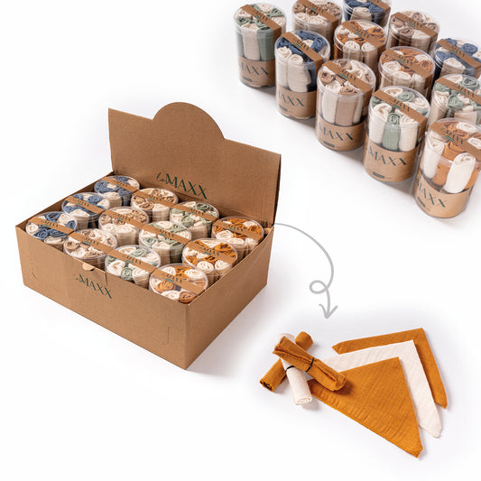 Lot de 10 mouchoirs pour bébé