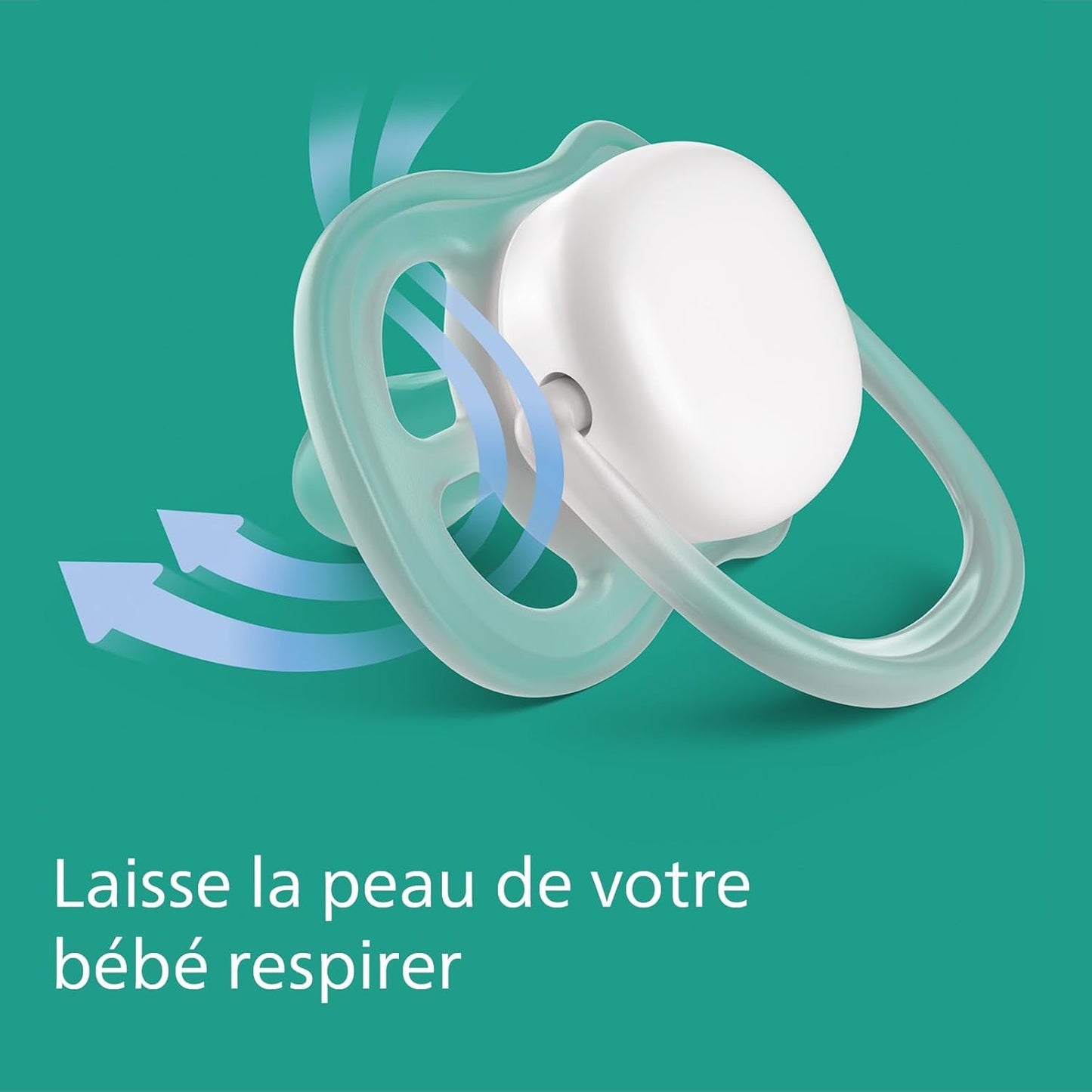 Sucette ultra air Philips Avent, pour 6 à 18 mois, orthodontique et 0% BPA, 2 pièces, SCF080/03