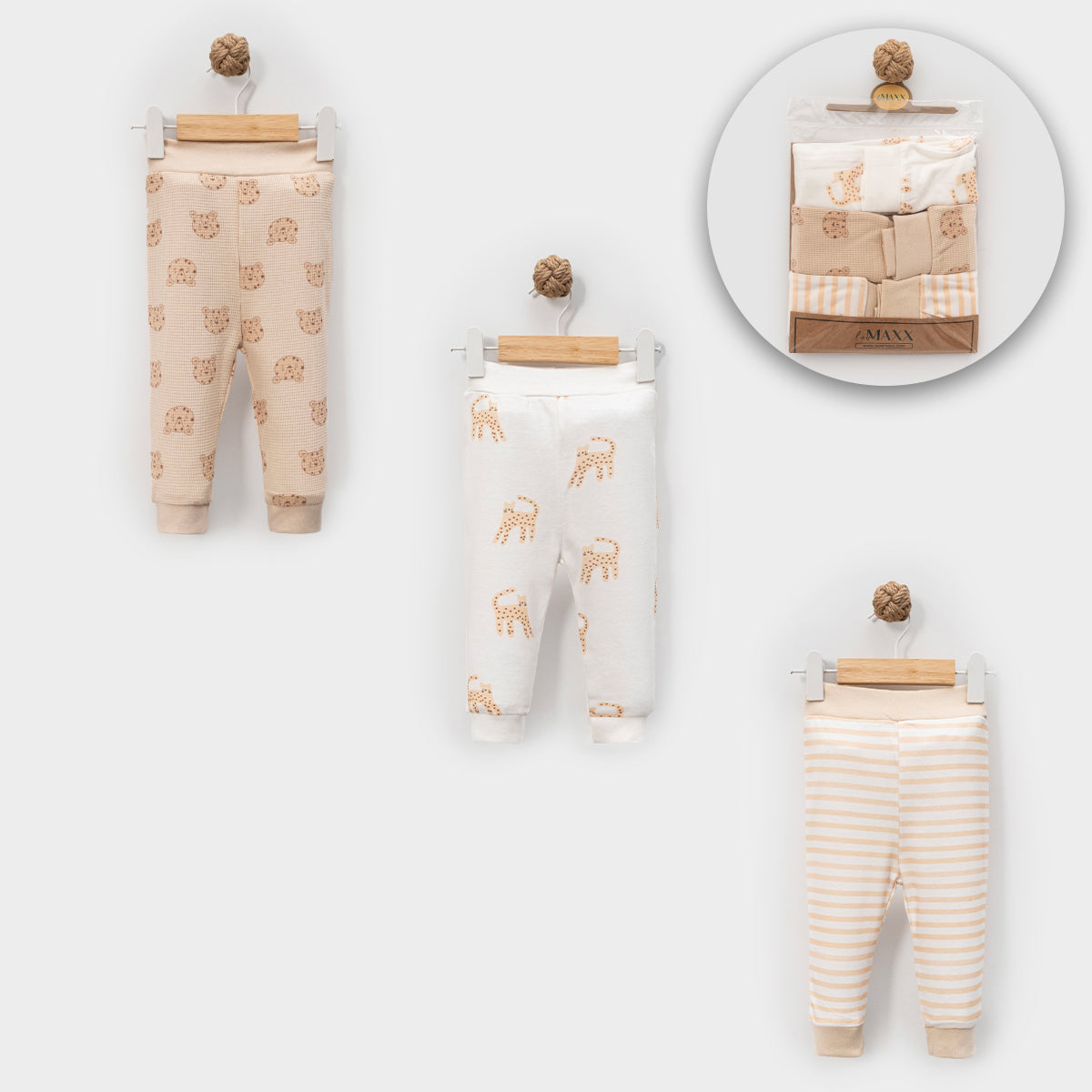 Pack de 3 pantalons
