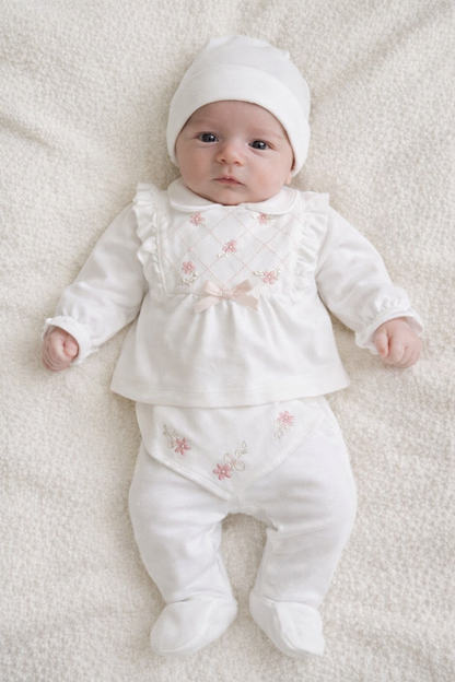 Ensemble de naissance de 5 pièces pour fille - pack de naissance