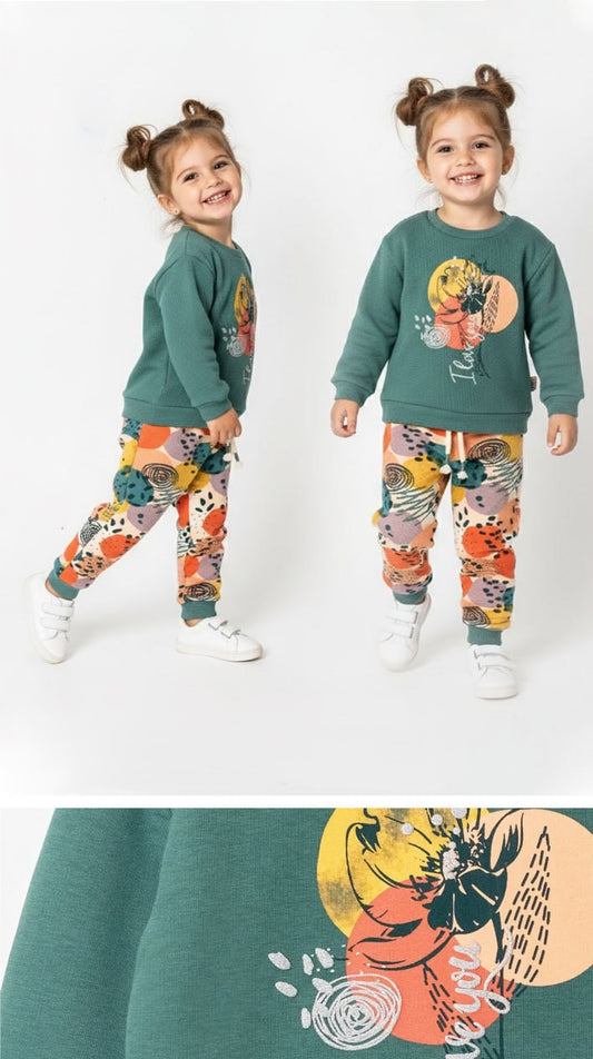 Ensemble 2 Pièces Bébé Fille