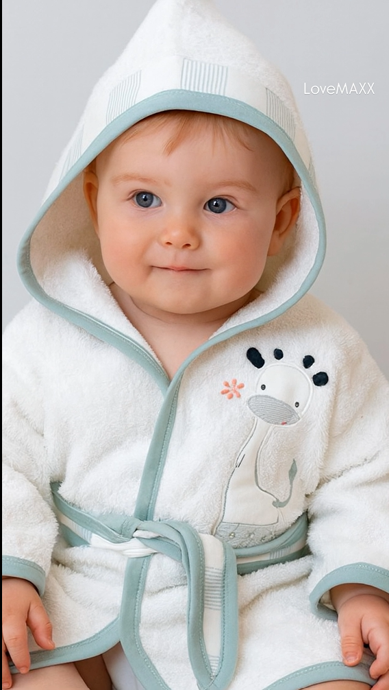 ENSEMBLE PEIGNOIR UNISEXE - GIRAFE