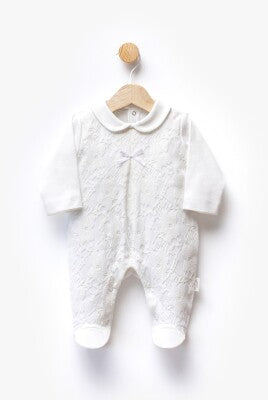 Combinaison en dentelle pour bébé fille