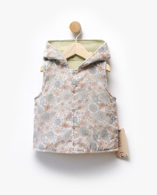 Gilet bébé à motifs